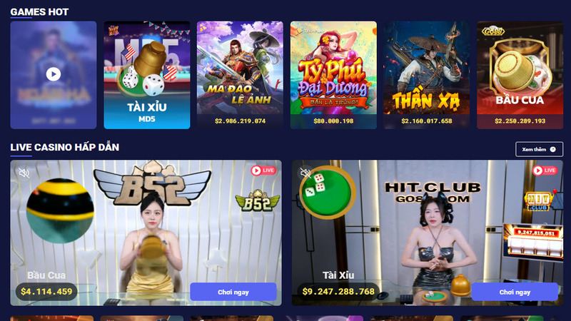 Kho game siêu khủng được bổ sung thêm liên tục
